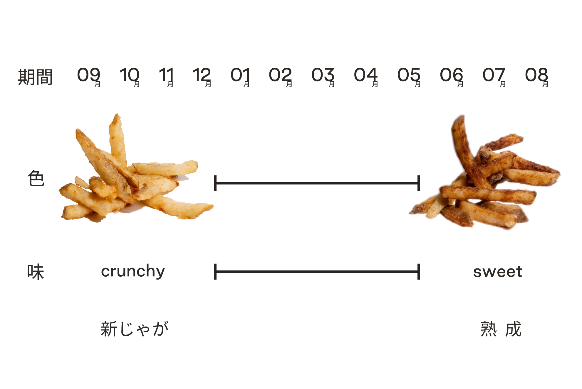 ハンドカットフライズができるまで